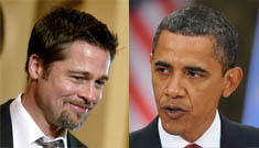 Brad Pitt, President Obama vie to be most stylish man with the best abs
