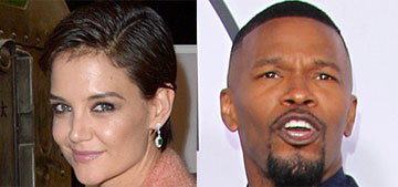 Jamie Foxx and Katie Holmes celebrated his 50th birthday together