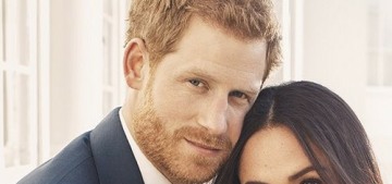 Prince Harry & Meghan Markle release two hot, smoldering engagement portraits