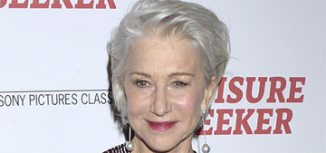 Helen Mirren on realizing she’s 72, not 73: ‘this is fantastic’