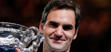 Roger Federer, 36, won his 20th Slam title at the Australian Open