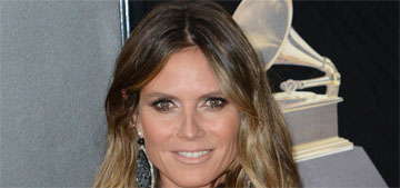 Heidi Klum in Ashi Couture at the Grammys: laughable or not that bad?