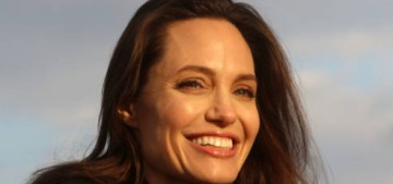 Angelina Jolie took Shiloh & Zahara to a refugee camp in Jordan