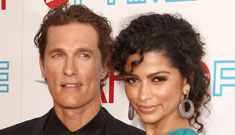 Matthew McConaughey & Camila Alves are expecting a second baby