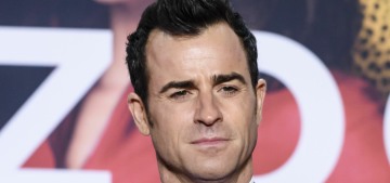 Us Weekly: When Justin Theroux was in LA, he slept in the guest house