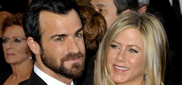 Us Weekly: Justin Theroux was ‘insecure’ about Brad Pitt’s old Post-It notes