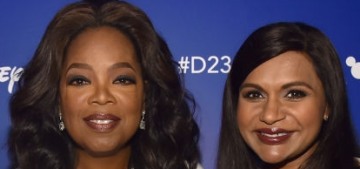 Oprah sent Mindy Kaling a hand-carved bookcase full of 100 children’s books