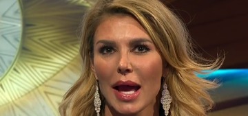 Brandi Glanville has nerve damage on her face from a botched laser hair removal
