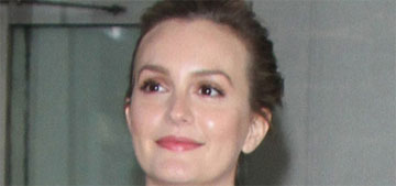 Leighton Meester went platinum blonde and looks much different now