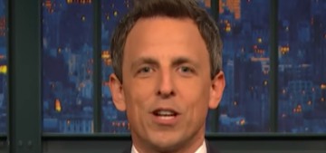 Seth Meyers describes the lobby-birth of his second son, Axel Shrahl