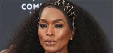 Angela Bassett in a white jumpsuit at the ‘Infinity War’ premiere: amazing?