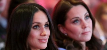 That explains the buttons: Duchess Kate is ‘advising’ Meghan Markle on fashion