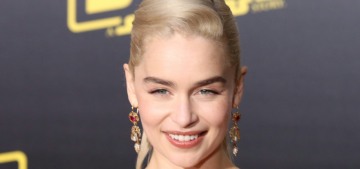 Emilia Clarke wore antebellum Valentino at the ‘Solo: A Star Wars Story’ premiere