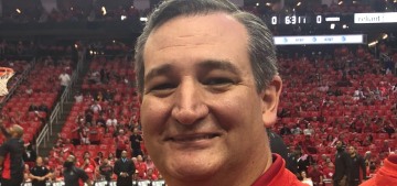 Senator Ted Cruz jinxed the Houston Rockets with his presence at Game 7