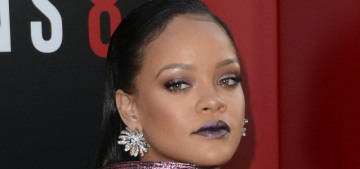 Rihanna in Givenchy at the ‘Ocean’s Eight’ NYC premiere: gorgeous sack dress?