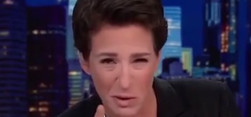 Rachel Maddow wept on-air when trying to read about babies in detention centers