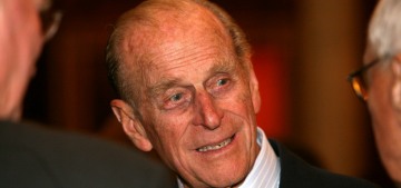 Prince Philip, 97, appeared at a christening and was made a godfather