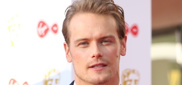 Sam Heughan on people thinking he’s gay: ‘I mean, it’s not true, but I don’t really care’