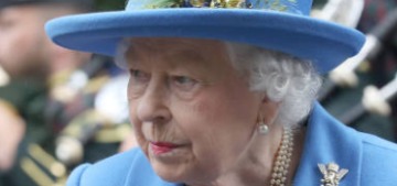 Queen Elizabeth encounters her greatest enemy, a Scottish pony who poops a lot