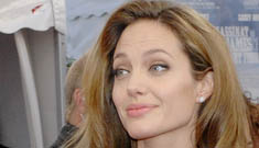 Angelina thinks Brad should be quiet and look pretty