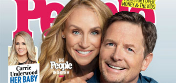 Michael J Fox and Tracy Pollan cover People: It’s us against the world