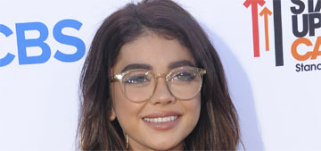 Sarah Hyland works out naked in front of the mirror ‘you hate yourself, work harder’