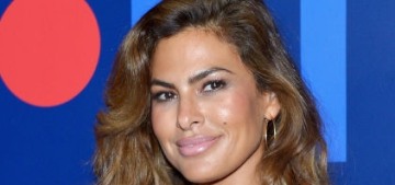 Eva Mendes: ‘I’m just so obsessed with my kids that I don’t want to leave them’