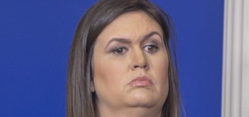 Sarah Sanders: Trump’s mockery of a sexual assault victim was just ‘stating facts’