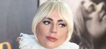 Lady Gaga was gifted a 15 foot photo of her face by Bradley Cooper