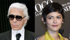 Karl Lagerfeld moves on from Heidi Klum, now hates Audrey Tautou