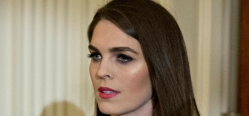Hope Hicks, 29, is the new head of communications for Fox News