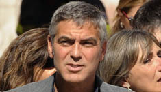 George Clooney is more beloved than First Ladies at G8 Summit (update: pics)
