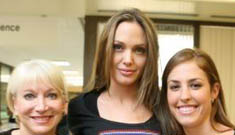 Angelina Jolie’s quiet USO trip to Walter Reed; Brangelina moving to NY?