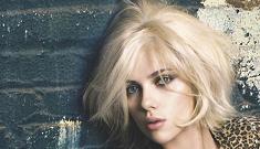 Scarlett Johansson looks like old-school Courtney Love in new ads