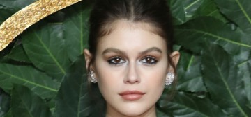 Kaia Gerber in McQueen at the British Fashion Awards: ugh or amazing?