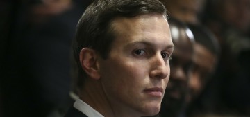 Is Jared Kushner going to be named the new White House chief of staff?  LOL.