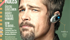 Brad Pitt in Wired: ‘Don’t take a picture of your wife’s butt’