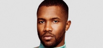 Frank Ocean: ‘You really need to do a gentle wash and put a night moisturizer on’