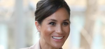 Duchess Meghan wore Brandon Maxwell for her first event at the National Theatre