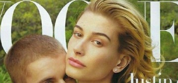 Justin Bieber & Hailey Bieber cover the March issue of American Vogue