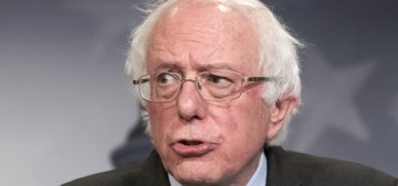 Bernie Sanders, 77, announced his 2020 presidential run, because UGH
