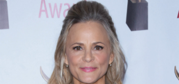 Amy Sedaris got caught cutting the tops off carrots and putting them back