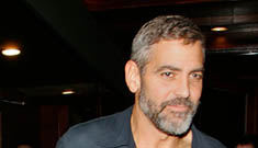 George Clooney and his new girlfriend in motorcycle accident