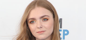 Elsie Fisher in a Paul Smith suit at the Spirit Awards: perfect and cute