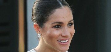 Duchess Meghan wore a conservative-glam Dior for a Rabat reception