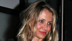 Are Cameron Diaz & Jude Law hooking up or just getting drunk?