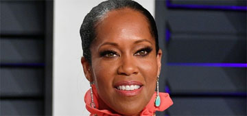 Regina King in Monique Lhuillier at the VF Oscar Party: decent party dress?