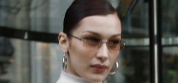 Bella Hadid worked Paris Fashion Week even though she had a fever: rude or fine?