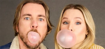 Kristen Bell gave Dax Shepard her chewed gum the second time they met, which is fitting