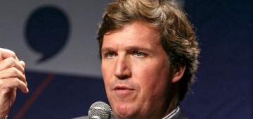 Tucker Carlson equates his years of misogyny with ‘saying something naughty’